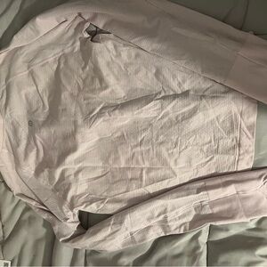 Lululemon Light Pink Long Sleeve Swiftly Top